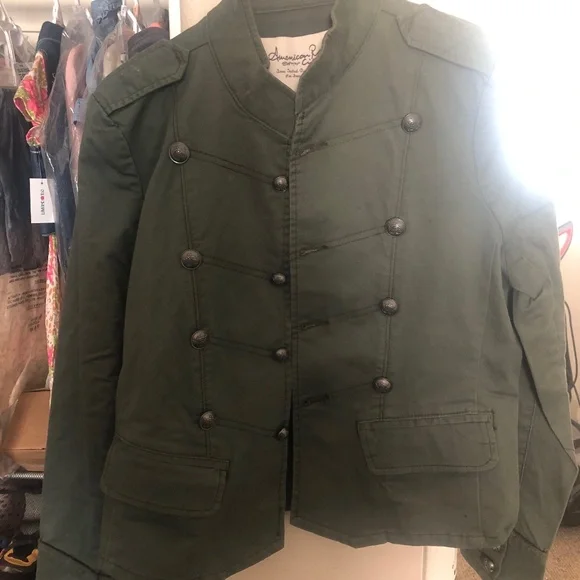 American Rag Cute military style jacket Sz M - Picture 1 of 7